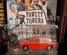 Fawlty towers collectable car and minifigure rare boxed