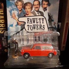 Fawlty towers collectable car and minifigure rare boxed