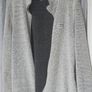 Light Grey Weird Fish Zip up Cardigan size Large Image 8