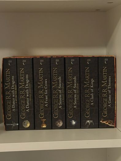 game of thrones, a song of ice and fire boxset
