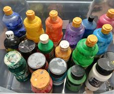 acrylic paints