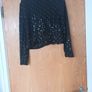 Joseph  Ribkoff Black Cardigan/Short Jacket.  S. 14 New - No Tag. Image 4