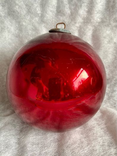 Antique Christmas German Kugel ball