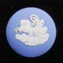 Pair of Framed Wedgwood Blue and White Jasperware Plaques Image 6