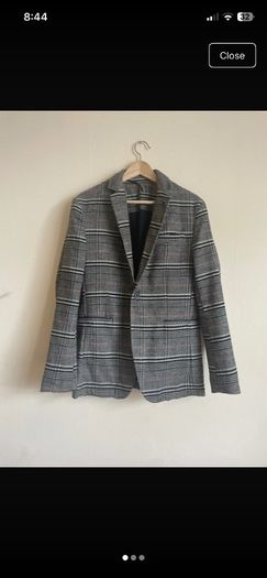 Checkered Blazer