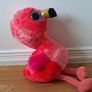 Large Flamingo Beanie Boo Image 3