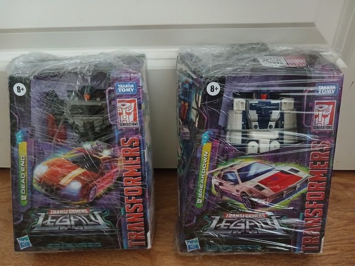 Transformers Legacy Dead End and Breakdown figures