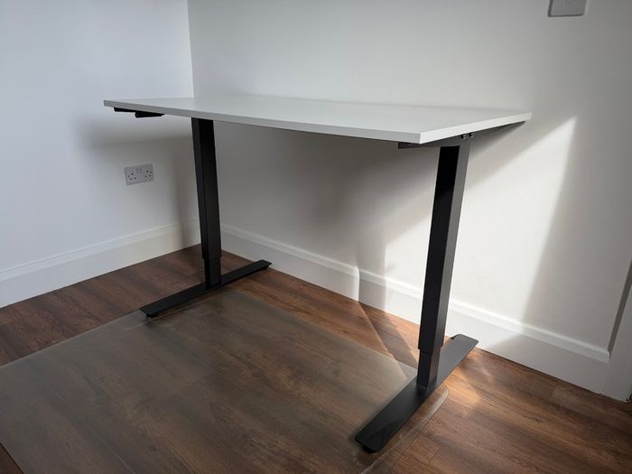 Ikea Trotten Sit/Stand Desk 120x70cm White/Antracite