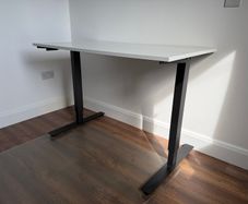 Ikea Trotten Sit/Stand Desk 120x70cm White/Antracite