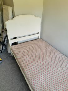 Antique single bed frame