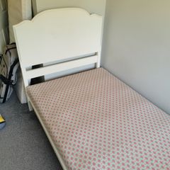 Antique single bed frame