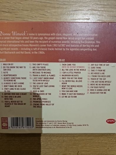 Dionne Warwick. The Essential. 2 CD.