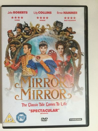 Mirror Mirror [2012] Julia Roberts, Lily Collins, Armie Hammer, Nathan Lane, Mare Winningham, Michael Lerner & Sean Bean [Movie DVD]