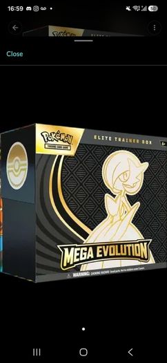 Mega Gardevoir Elite Trainer box Mint