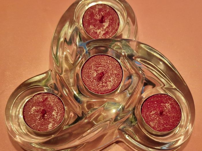 3 Table Centre Piece Tea Light Holders