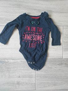 6-9mth Christmas Onesie