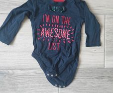 6-9mth Christmas Onesie