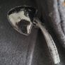 BURBERRY black duffle coat Sz 42 (Fit 10UK) - Rrp 645 (New) Image 7