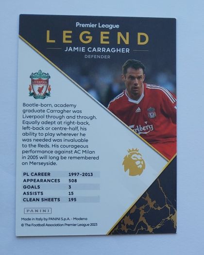 Jamie Carragher - Premier League  Legend - 2023/2024 LEL-JC