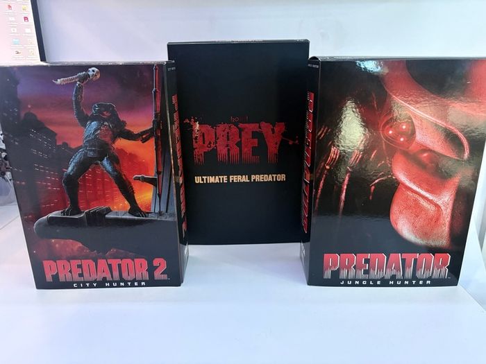 Neca Predator lot of 3 figures