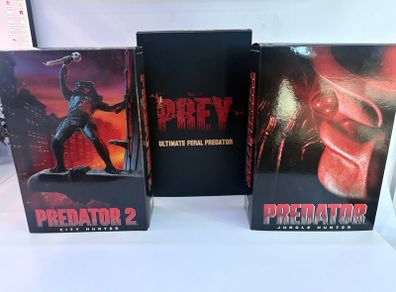 Neca Predator lot of 3 figures