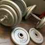 2x19.6kg dumbbells Image 3