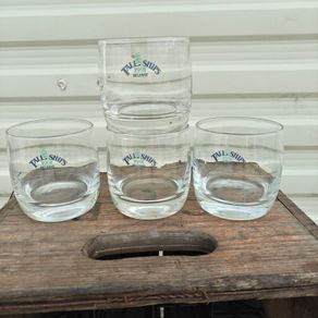 4 x 1991 Belfast Tall Ships Commerative Whiskey Glasses