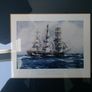 Nautical theme Old prints framed Image 4