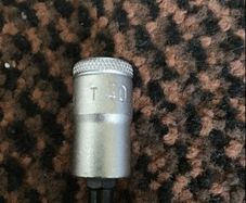 Gedore T40 bit socket 3/8