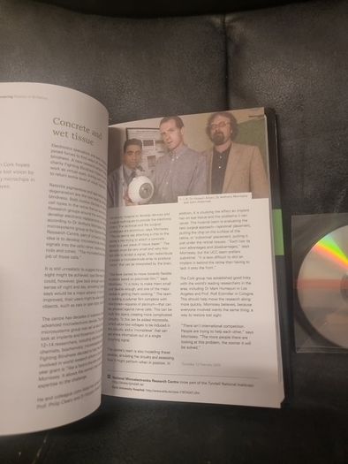 Flashes of Brilliance: The Cutting Edge of Irish Science . Signed by the author