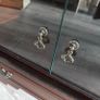 Vintage Mahogany-Style TV Stand / Media Cabinet (On Wheels) Image 6