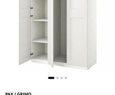 ikea White Pax wardrobe