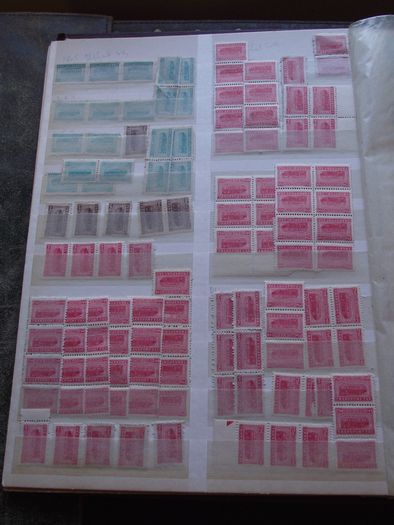 A big collection of Stamps from India, presented in the stock book
