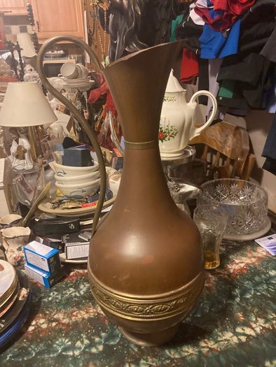 copper and brass jug free postage