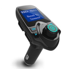 Bluetooth Wireless Car Mp3 Player Handsfree Car Kit FM Transmitter A2DP 5V 2.1A USB Charger LCD Display Car FM Modulator