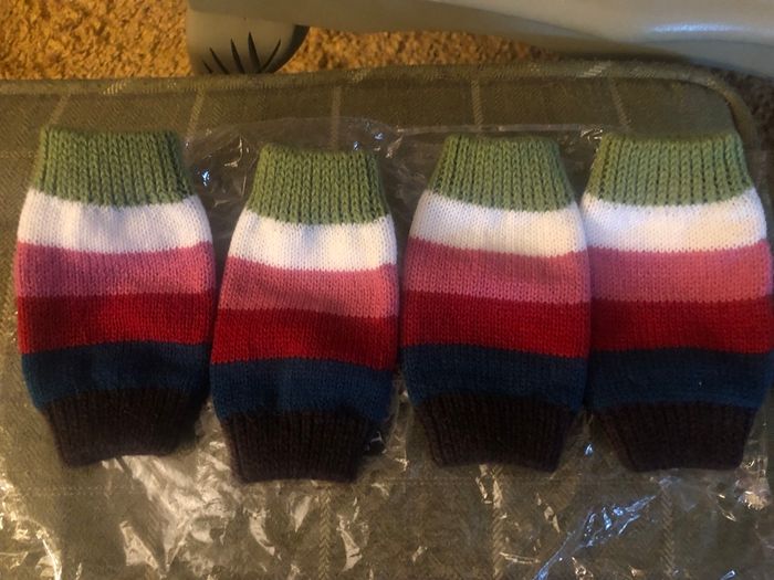 New Accessorize Dog Scarf & Legwarmers