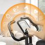 Exercise Bike Foldable Fitness Bike Magnetic Foldable Indoor Cycling Bike 3-In-1 Foldable Exercise Bike for Home Use with Resistance Bands Home Workout Exercise Equipment (FREE POSTAGE) Image 2