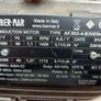 BER-MAR 1.1kW 3 Phase Brake Motor Working Spares or Repair Image 2