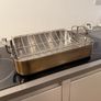 Cuisinart MultiClad Pro 16" Stainless Steel Roasting Pan with Rack - Induction Safe Image 2