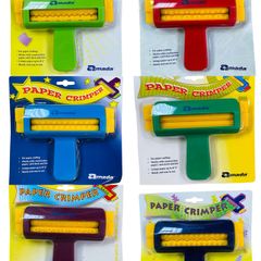50 Paper Crimpers - Art Supply - Paper Crafting - Various Designs - Job Lot!