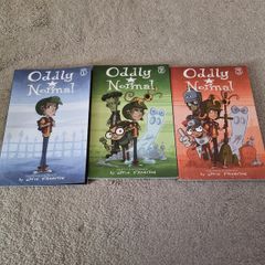 Graphic novel book series Oddly Normal boys/girls
