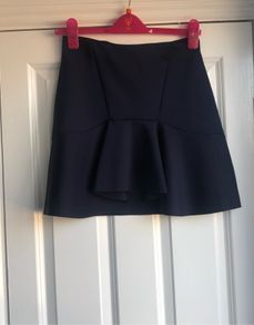 Navy Zara skirt - sz 12