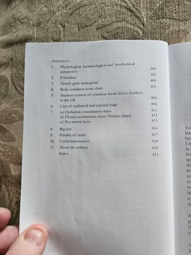 The Professional Handbook Of The Donkey. 4th Edition.  By Dr Elizabeth D. Svendsen. Edited By Professor James Duncan. In Good Condition.  See Photos For Same.