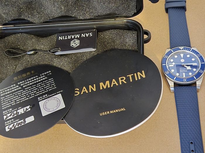 San Martin "Tudor BB58" blue SN008