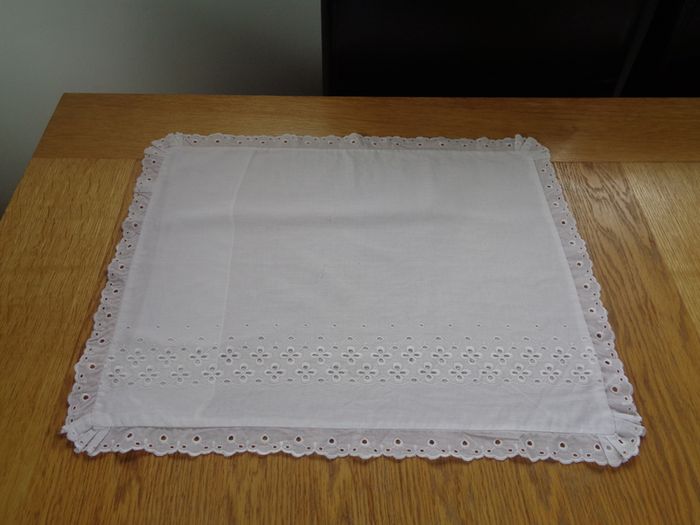 Vintage Embroidery Angelia Cushion/Pillow Cases x 2 for Sale