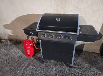 Gas Barbecue with gas