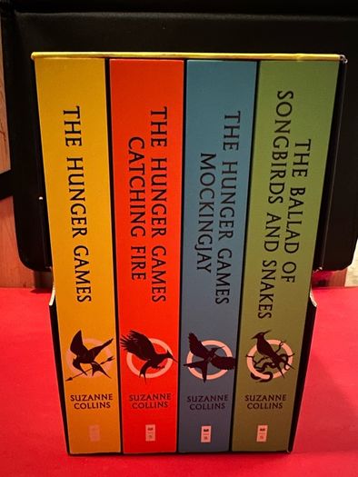 The Hunger Games by Suzanne Collins Complete Boxset and The Girl Who Was on Fire