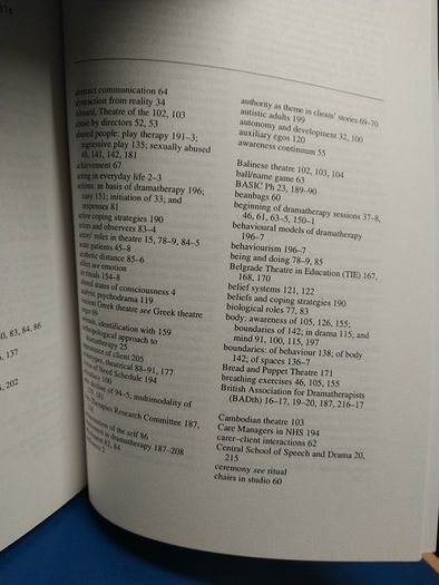 Handbook of Dramatherapy