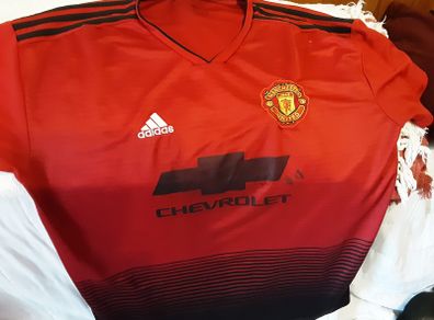 man united  chevrolet Jersey