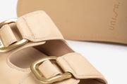 Unisa Cutler NS Butter beige buckle soft leather sandals RRP 115 euro dize UK 5 EU 38  new &amp; boxed